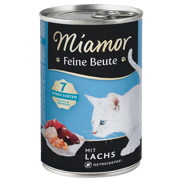 Miamor Feine Beute mit Lachs Лосось