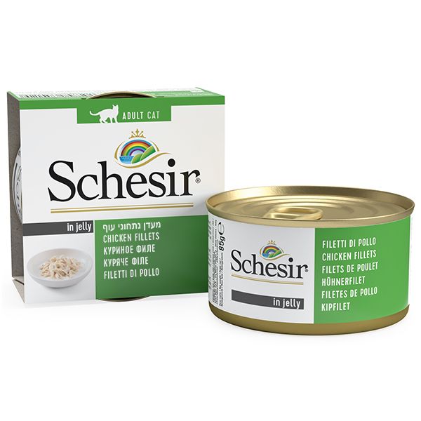 Schesir Cat Adult Chicken Wet, куряче філе