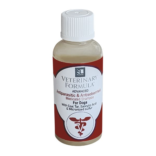 Veterinary Formula CC Antiparasitic & Antiseborrheic Shampoo Антипаразитарний та антисеборейний, з дьогтем, сіркою, саліциловою кислотою