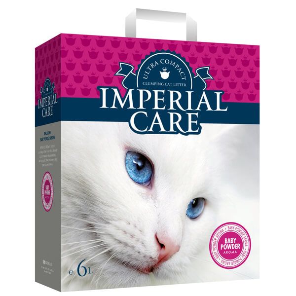 Imperial Care Baby Powder Ультра-грудкуючий наповнювач в кошачий туалет з ароматом дитячої пудри