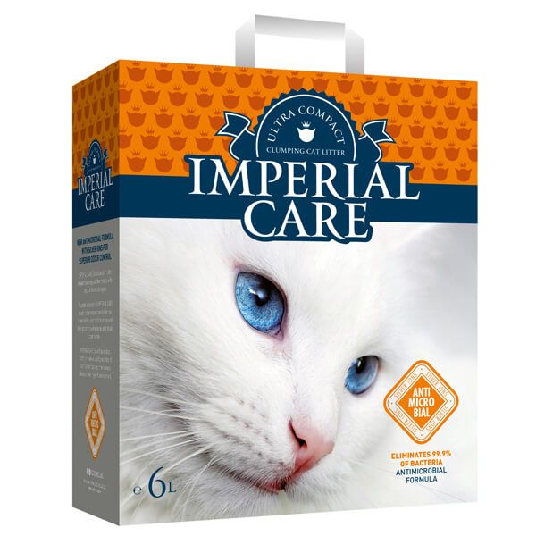 Imperial Care Silver Ions З іонами срібла ультра-грудкуючий наповнювач в котячий туалет з антибактеріальними властивостями
