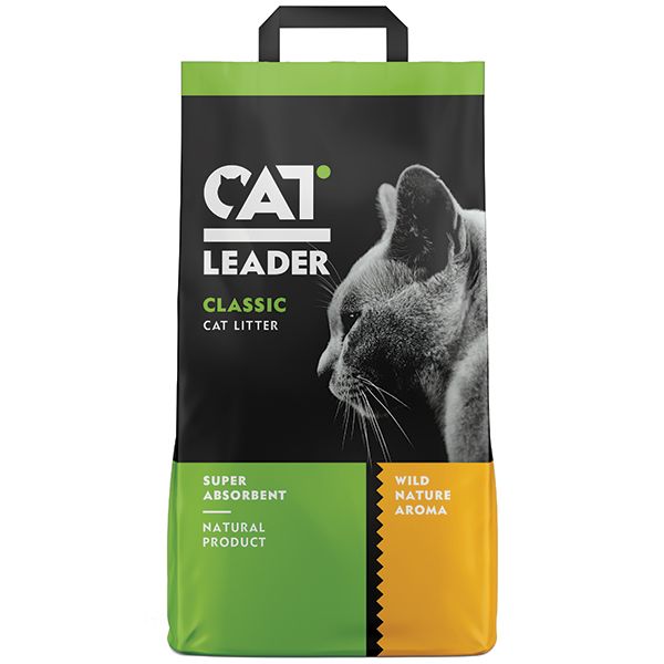 Cat Leader Classic Wild Nature Супер-поглинаючий наповнювач для котячого туалету