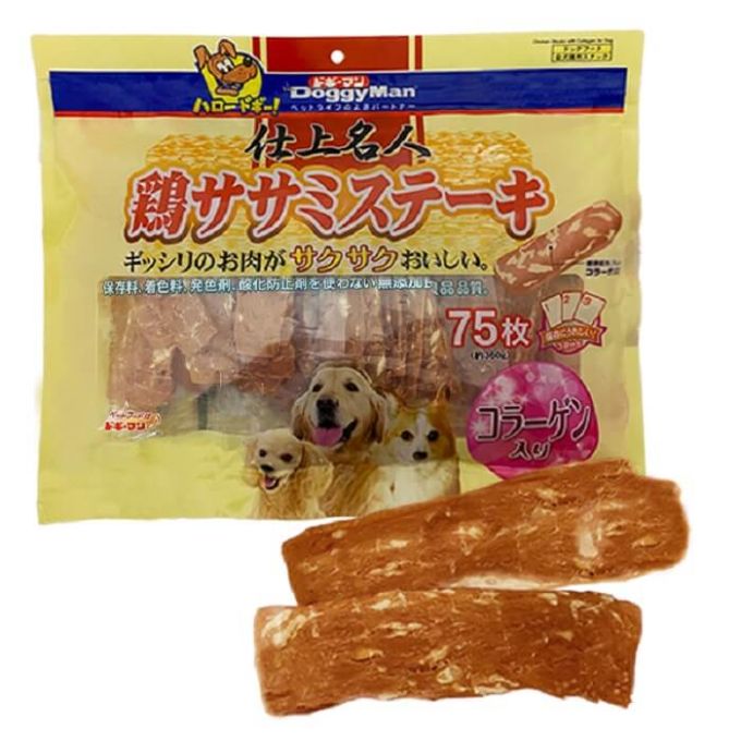 DoggyMan Chicken Steak Collagen Куряче філе з колагеном