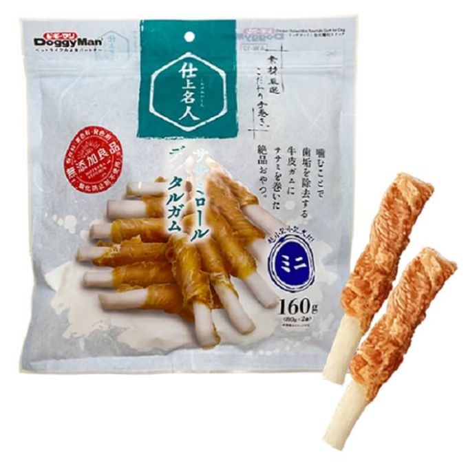 DoggyMan Chicken Fillet Dental Gum В'ялена курка, 6 см