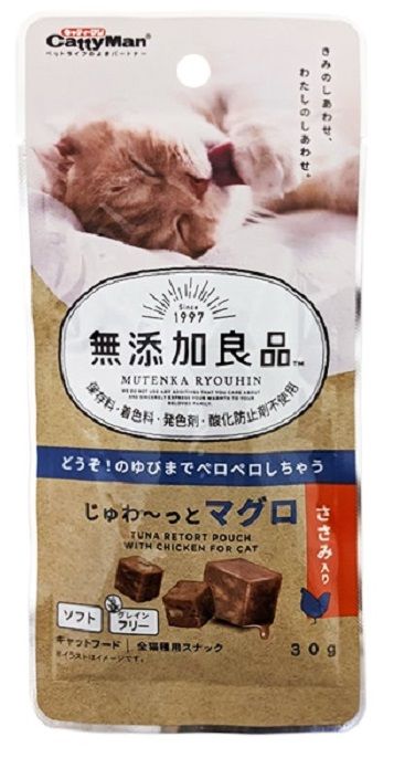CattyMan Chicken Bonito Кубики з тунцем та куркою