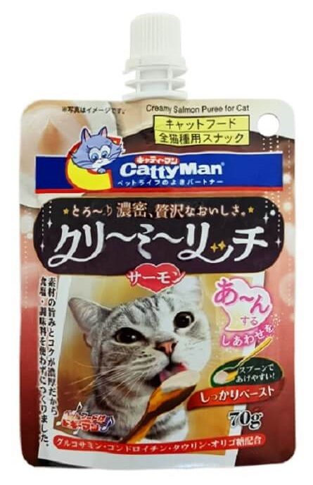 CattyMan Creamy Salmon Вершкове пюре з лососем