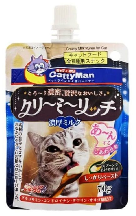 CattyMan Creamy Milk Вершкове пюре з молоком