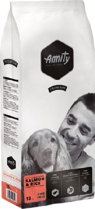 Amity Dog Adult Salmon Rice з лососем