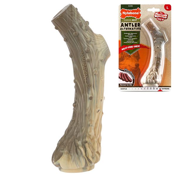 Nylabone Extreme Chew Antler жувальна, смак оленини