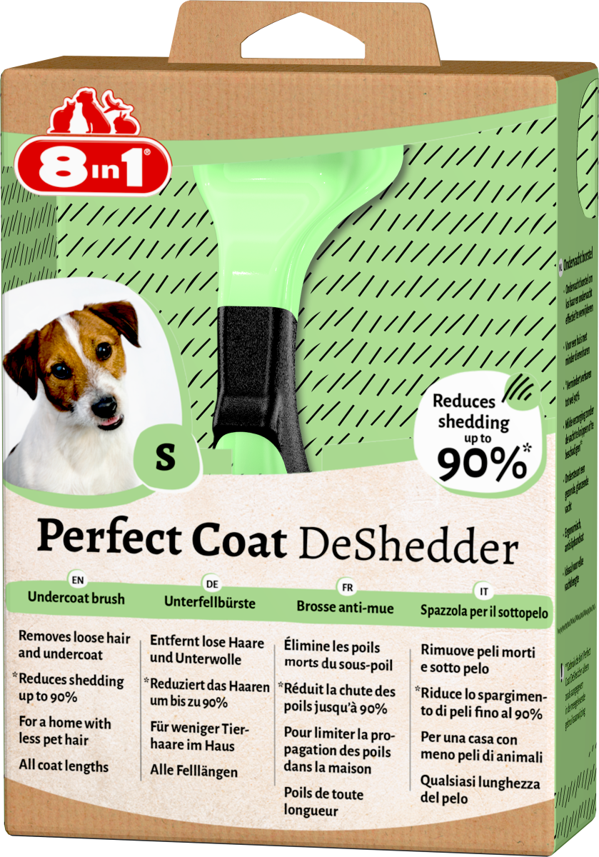 8in1 Perfect Coat Дешеддер для вичісування собак