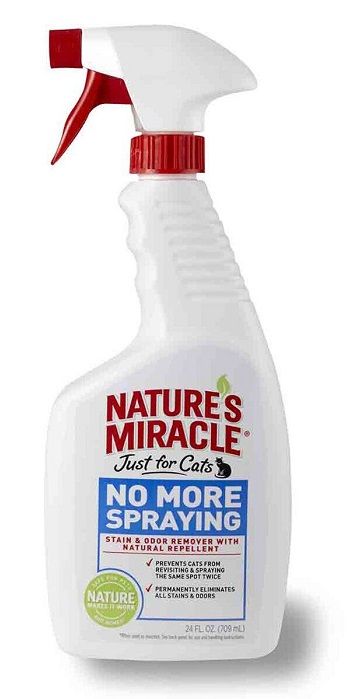 8in1 Nature's Miracle JFC No More Spraying для котів від повторних міток спрей