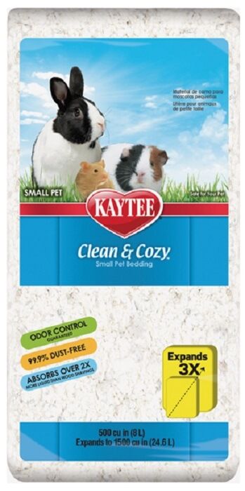 Kaytee Clean&Cozy White Біла подстилка из целлюлозы для грызунов