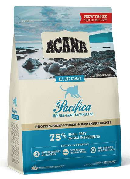 Acana Pacifica Cat, з оселедцем, макреллю та хеком
