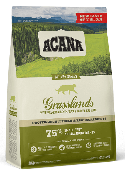 Acana Grasslands Cat, з качкою та куркою