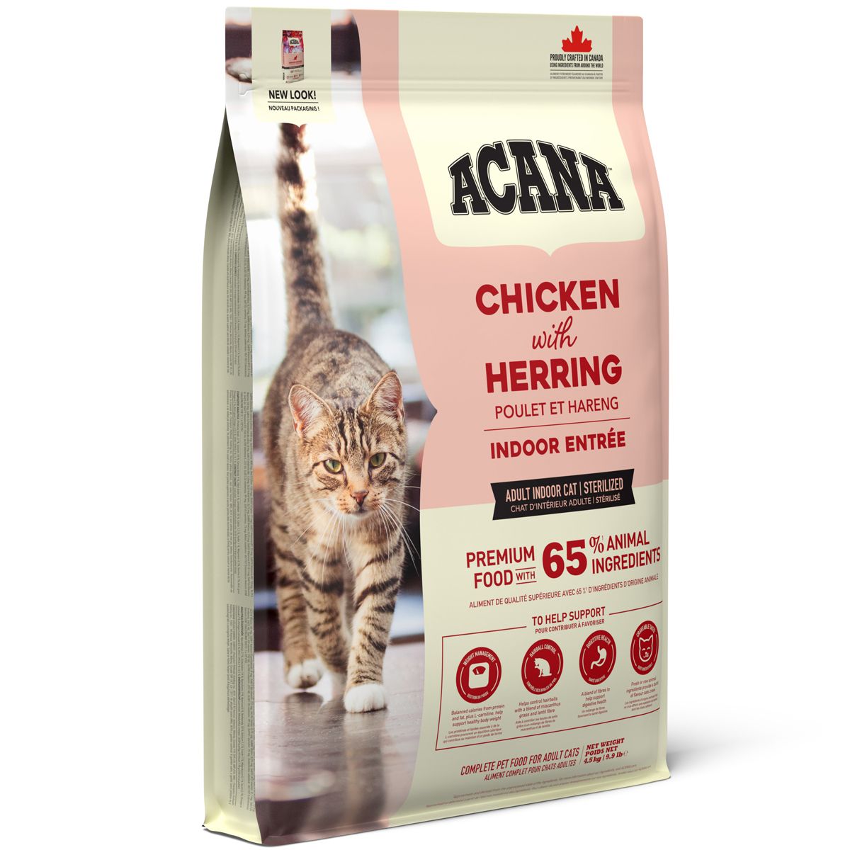 Acana Cat Indoor Entree, з куркою та оселедцем