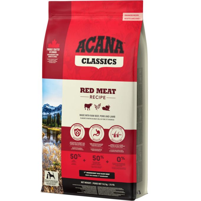 Acana Dog Red Meat Recipe, з яловичиною та ягням