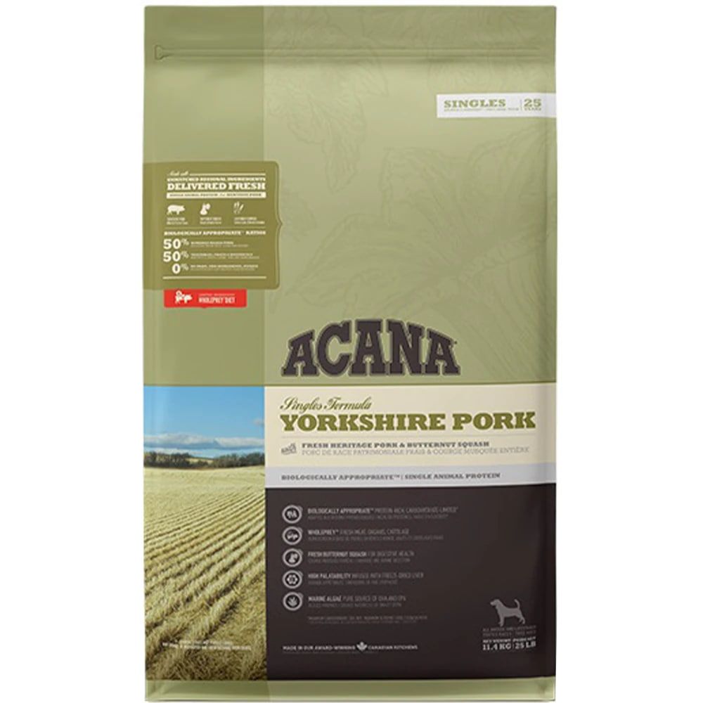 Acana Dog Yorkshire Pork, зі свининою