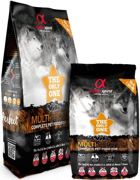 Alpha Spirit The Only One Multiprotein, з м'ясом та рибою