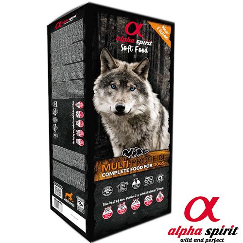 Alpha Spirit Multiprotein, зі свіжим м'ясом та рибою