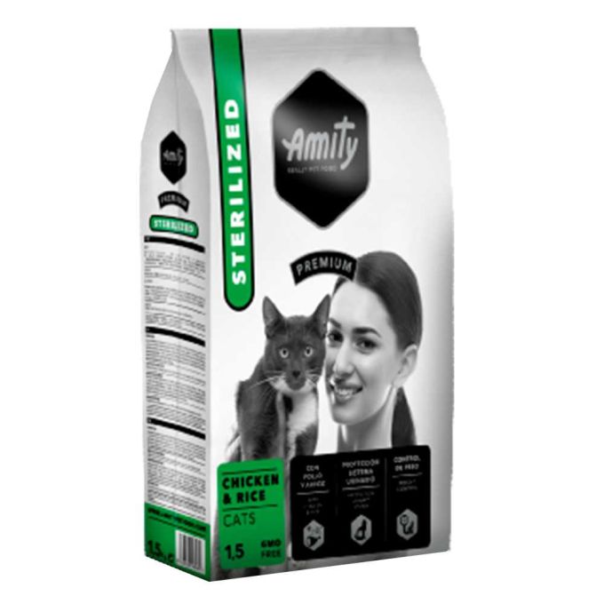 Amity Cat Adult Sterilized Chicken з куркою