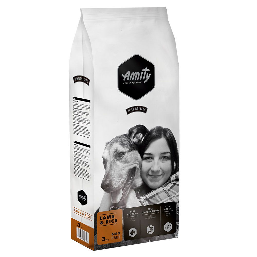 Amity Dog Adult Lamb Rice з ягням