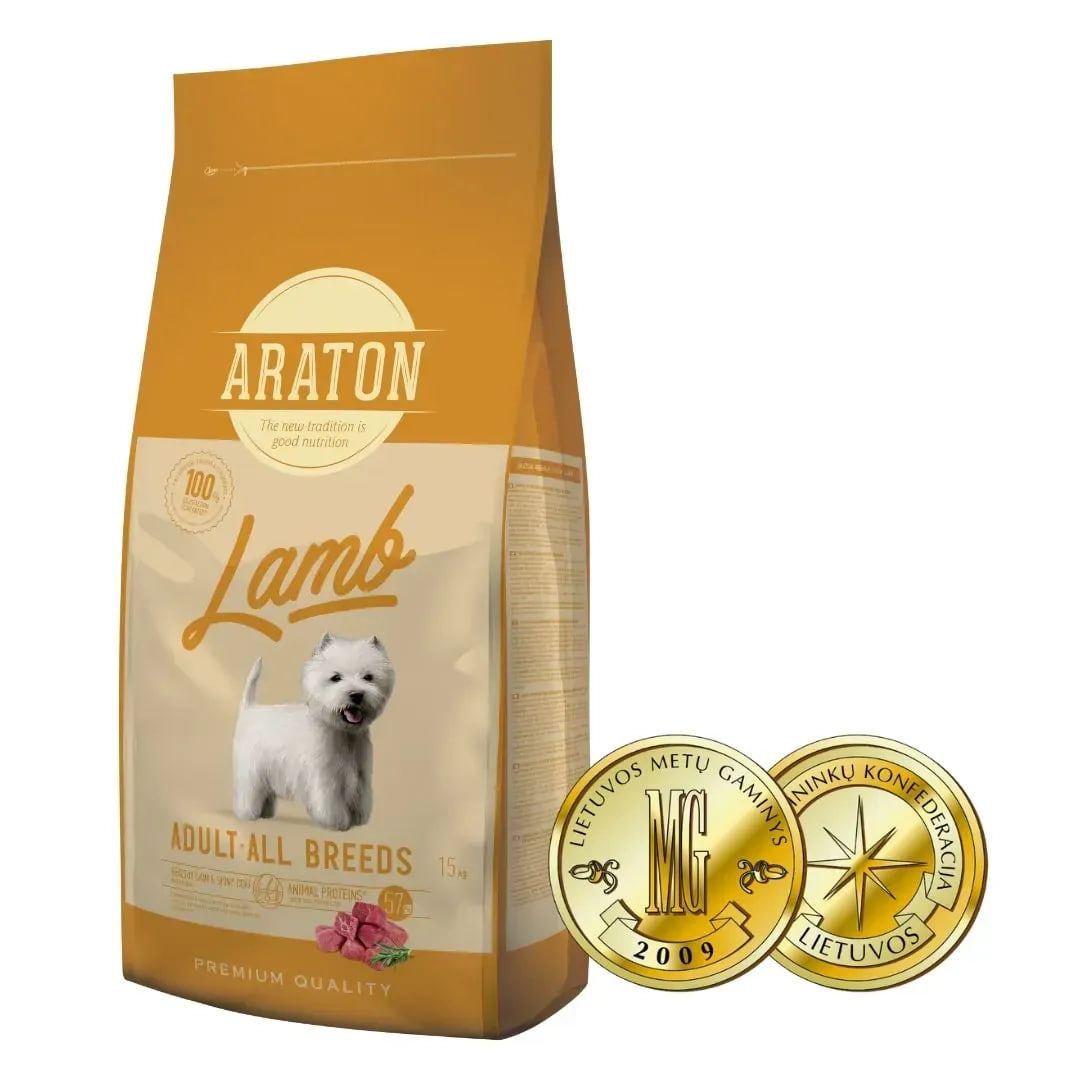 Araton Lamb Adult All Breeds, з ягнятиною