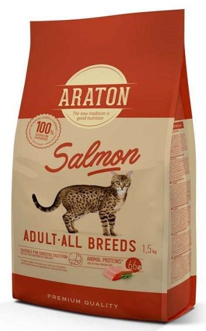 Araton Cat Adult All Breeds Salmon, з лососем