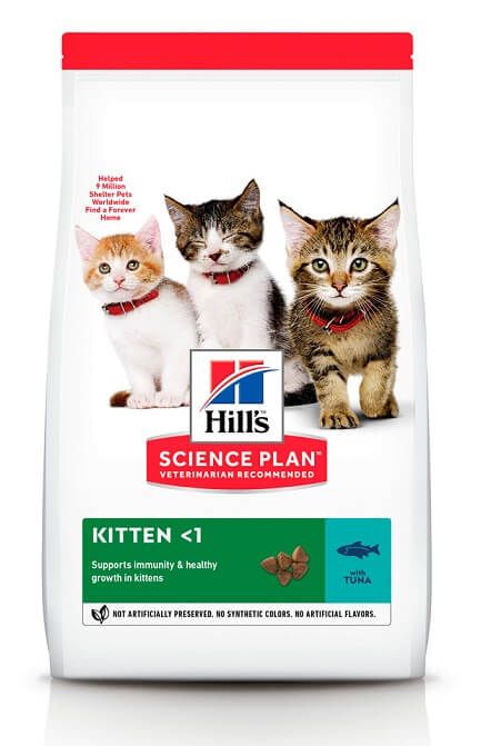 Hills Cat Science Plan Kitten Tuna, з тунцем