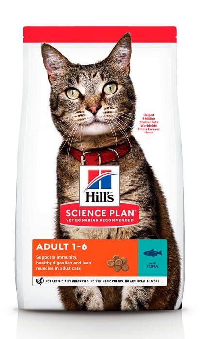 Hills Cat Science Plan Adult Tuna, з тунцем