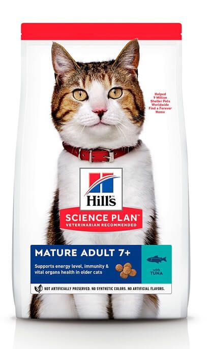 Hill's Science Plan Cat Adult Mature 7+ Tuna