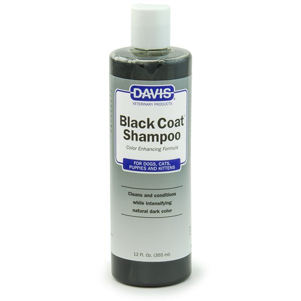 Davis Black Coat Shampoo Шампунь для чорної шерсті собак і котів, концентрат