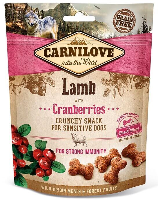 Carnilove Dog Semi Moist Lamb Cranberries