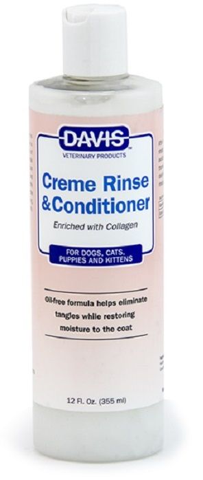 Davis Creme Rinse & Conditioner Ополіскувач та кондиціонер з колагеном для собак, котів, концентрат