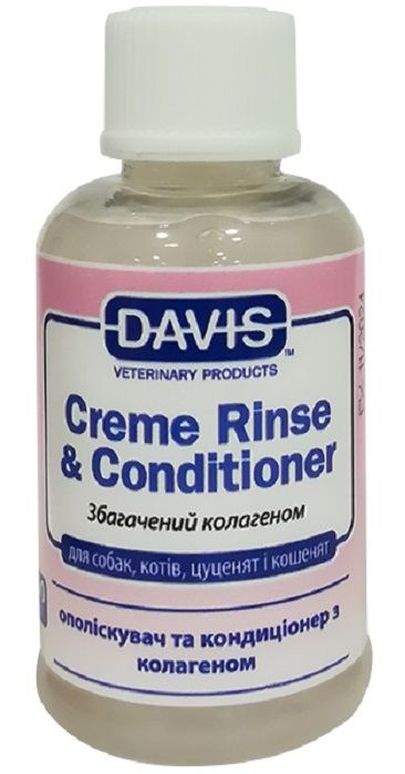 Davis Creme Rinse & Conditioner Ополіскувач та кондиціонер з колагеном для собак, котів, концентрат