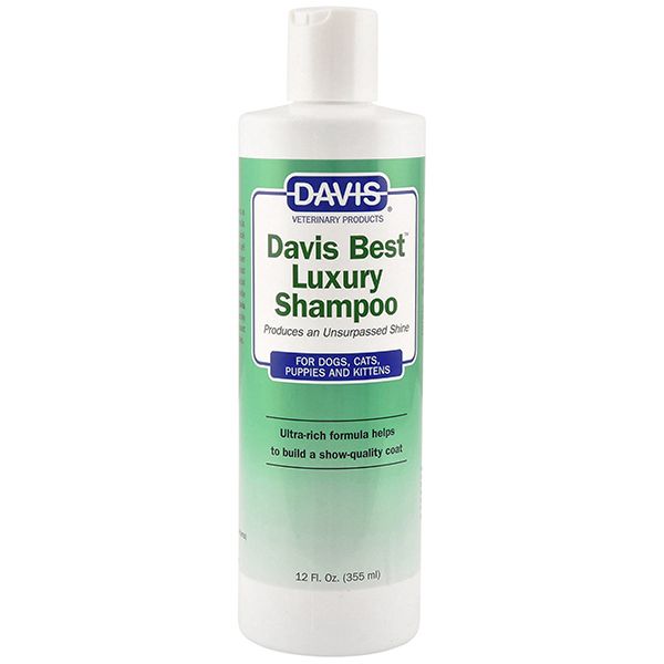 Davis Best Luxury Shampoo Шампунь для блиску шерсті у собак і котів, концентрат