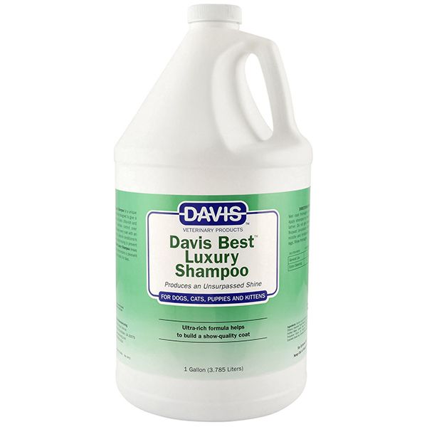 Davis Best Luxury Shampoo Шампунь для блиску шерсті у собак і котів, концентрат