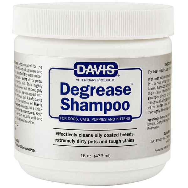 Davis Degrease Shampoo знежирювальний шампунь для собак і котів