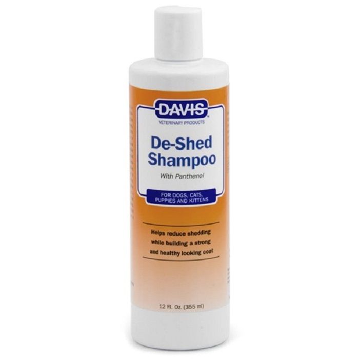 Davis De-Shed Shampoo Шампунь для полегшення линьки у собак, концентрат