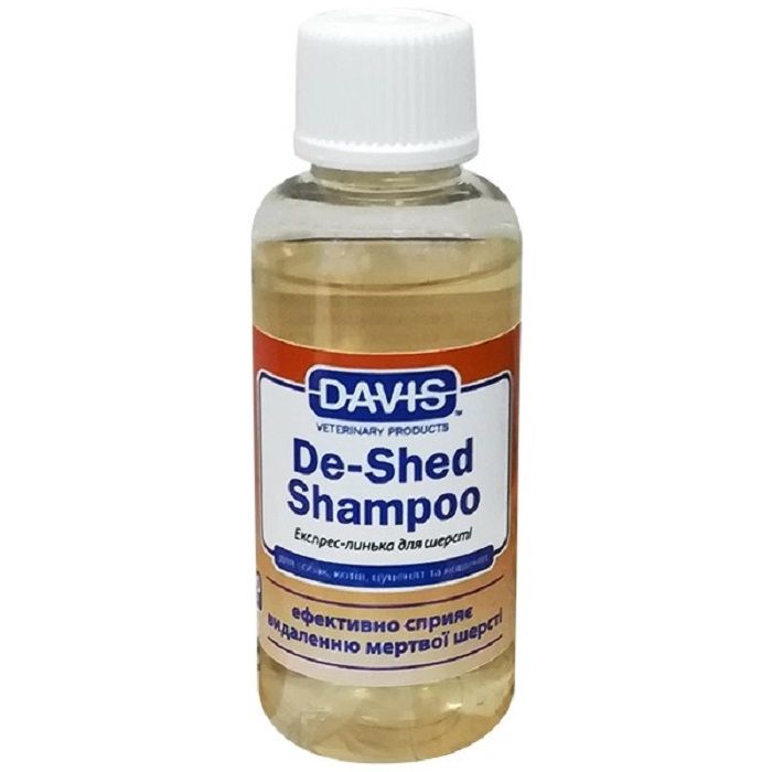 Davis De-Shed Shampoo Шампунь для полегшення линьки у собак, концентрат