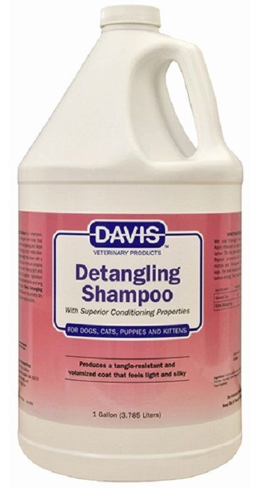 Davis Detangling Shampoo Шампунь-кондиціонер від колтунів для собак і котів, концентрат