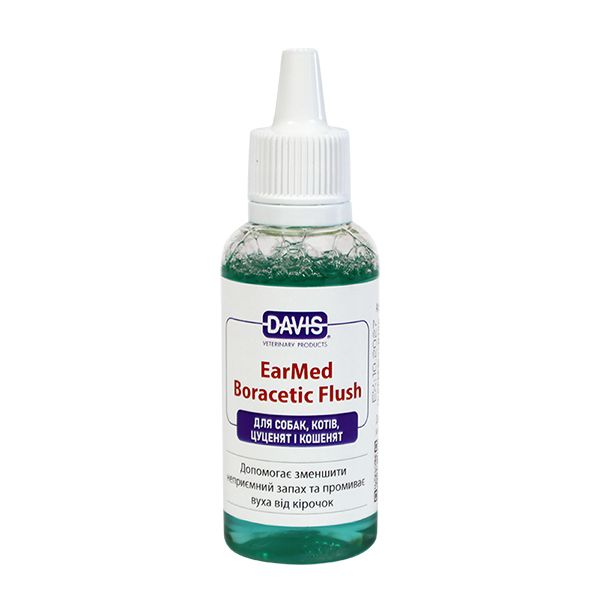 Davis EarMed Boracetic Flush засіб для догляду за вухами