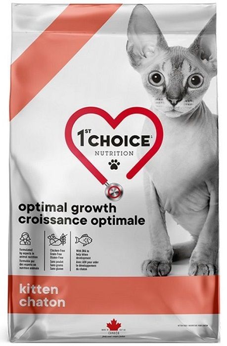 1st Choice Cat Kitten Optimal Growth з тріскою та лососем