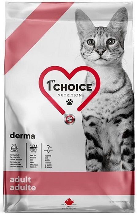 1st Choice Cat Adult Derma з лососем