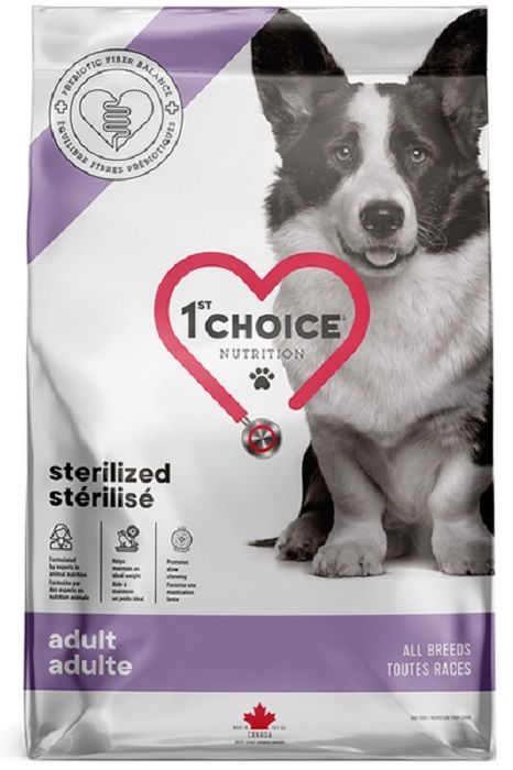 1st Choice Dog Adult Sterilized, з куркою