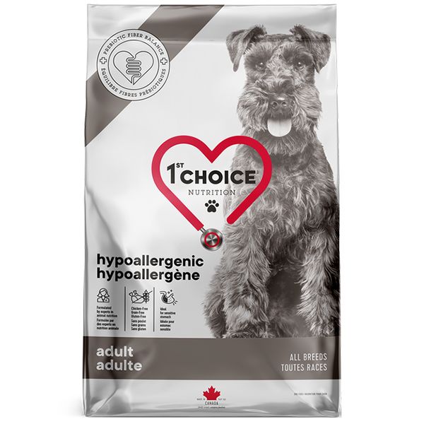 1st Choice Dog Adult Hypoallergenic, з качкою