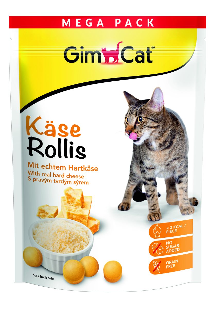 GimCat Kase-Rollis Таблетки з комплексом вітамінів сирні