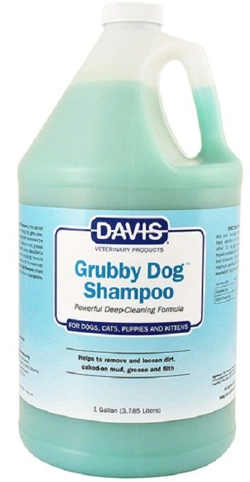 Davis Grubby Dog Shampoo Шампунь глибокого очищення для собак, котів, концентрат