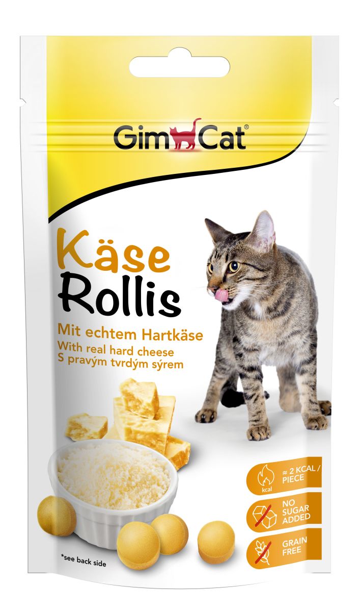 GimCat Kase-Rollis Таблетки з комплексом вітамінів сирні