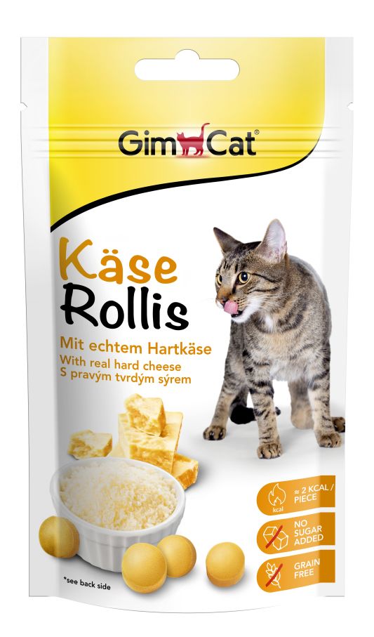 GimCat Kase-Rollis Таблетки з комплексом вітамінів сирні