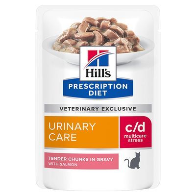 Hill’s Prescription Diet Feline c/d Multicare Stress Urinary Care, в соусі з лососем